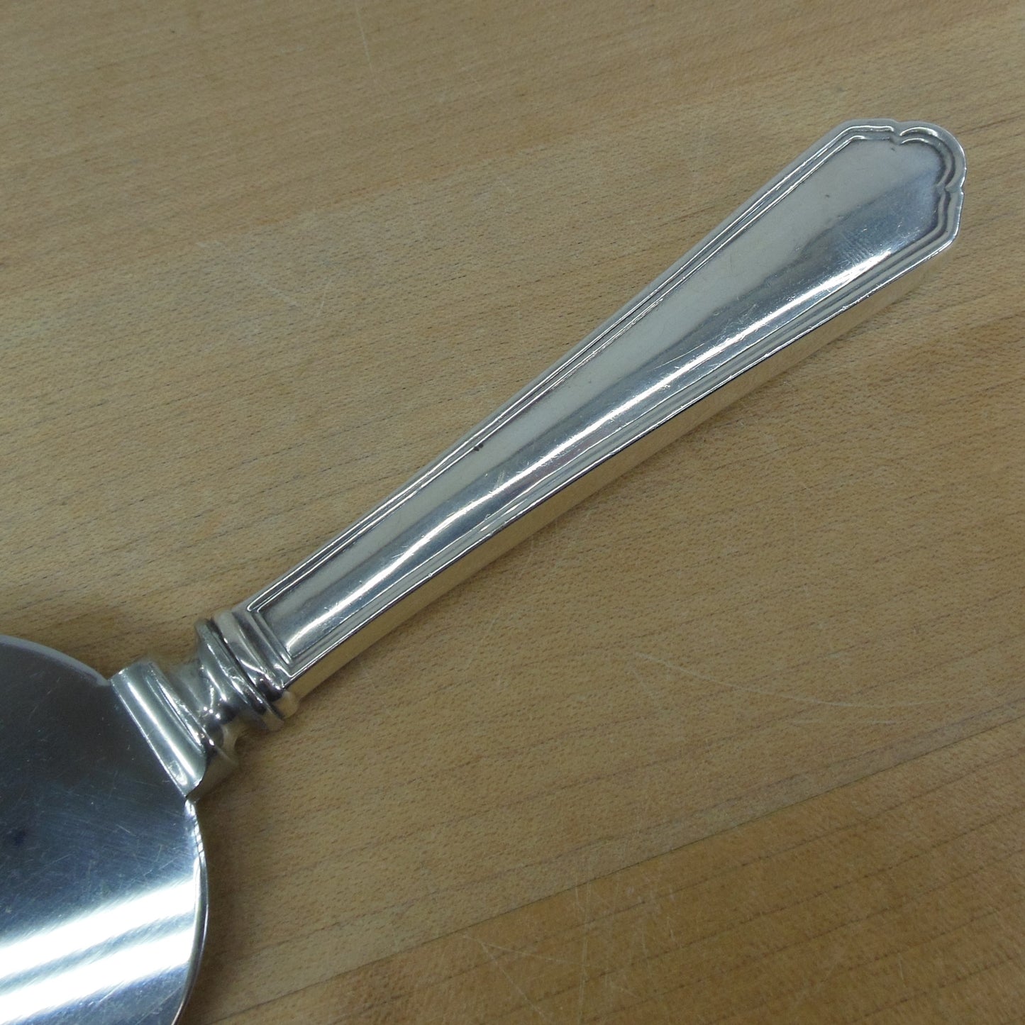 G.H. French Elmore ELM4 Sterling Handle Cake Pie Server Used