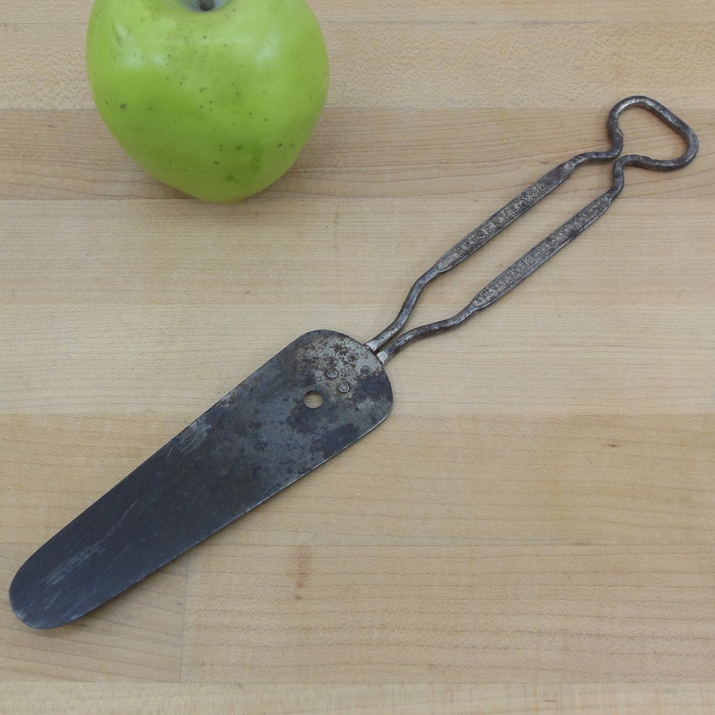Antique Advertising Cake Server Bottle Opener The Red Anchor Dept. Store