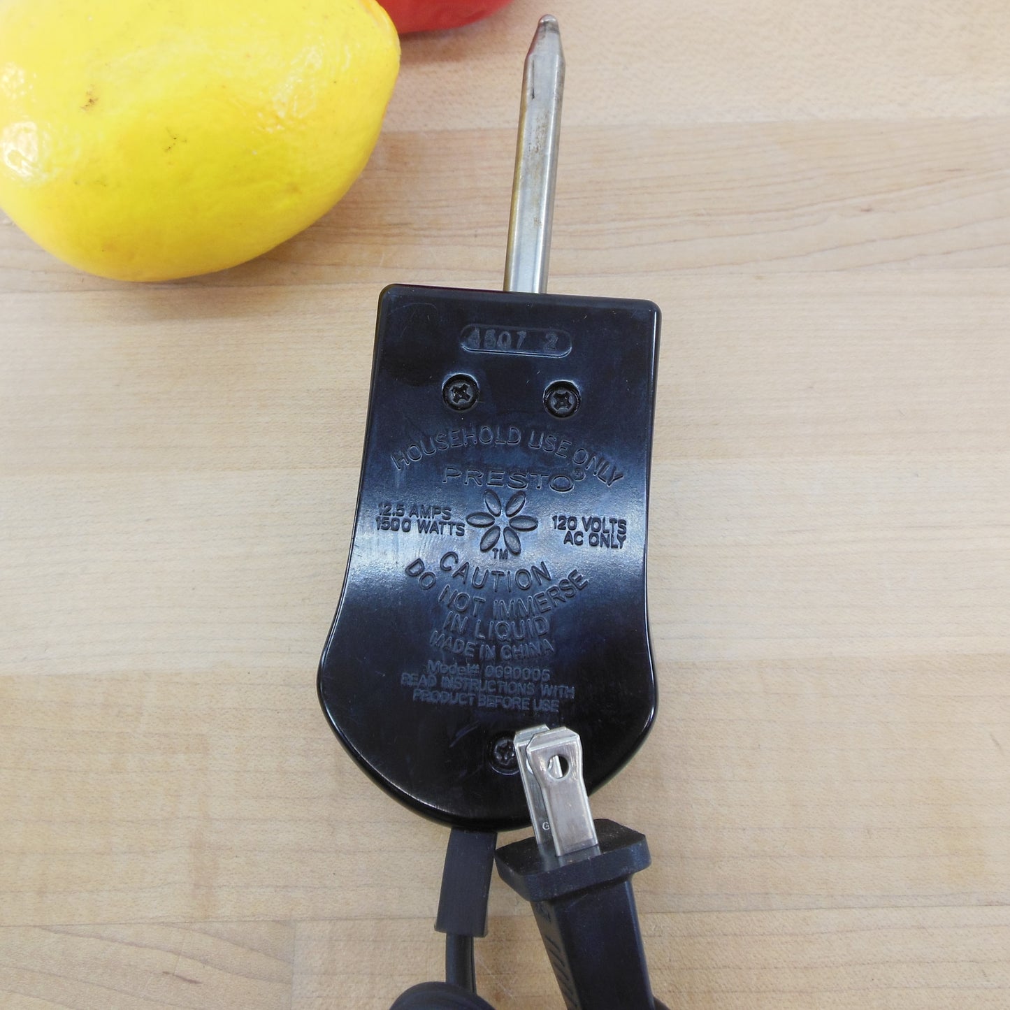 Presto Heat Control Appliance Temperature Probe 0690005 Used Replacement