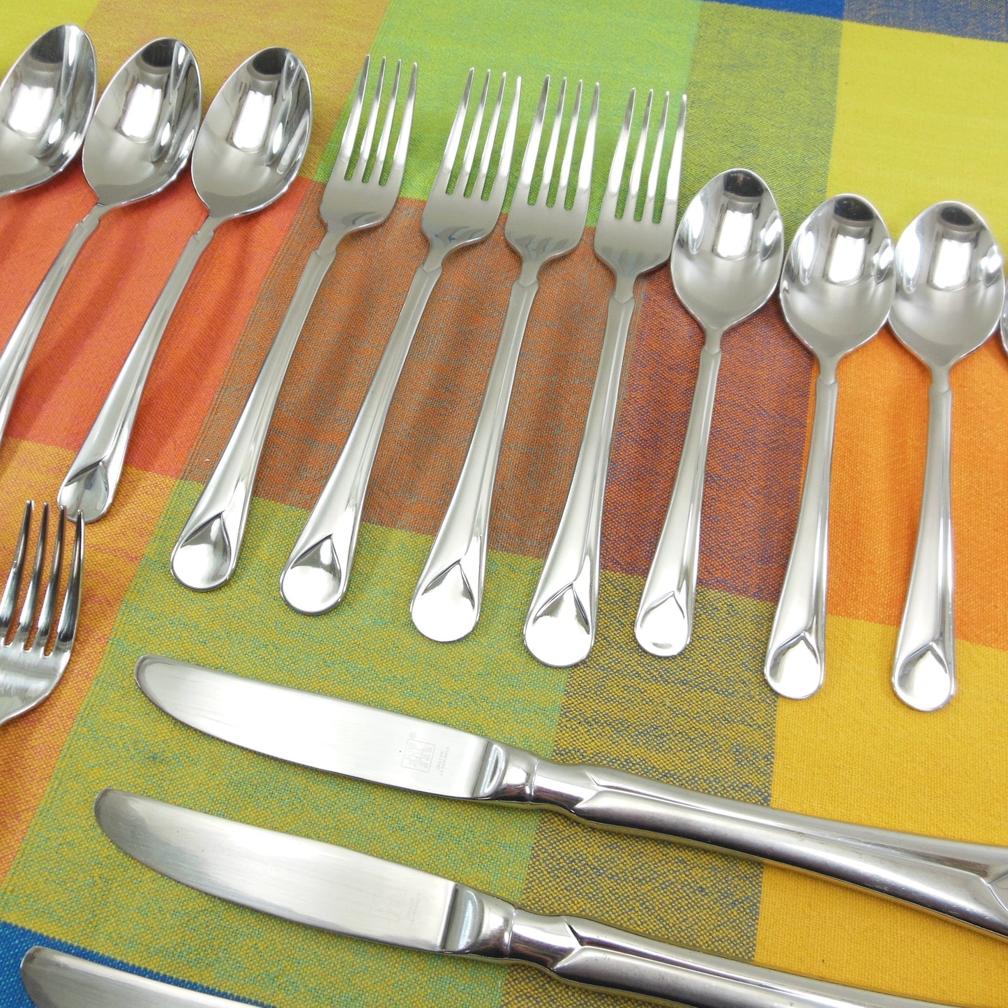 J.A. Henckels Provence Stainless Flatware - Your Choice of Four Spoons, Forks, Knives Used