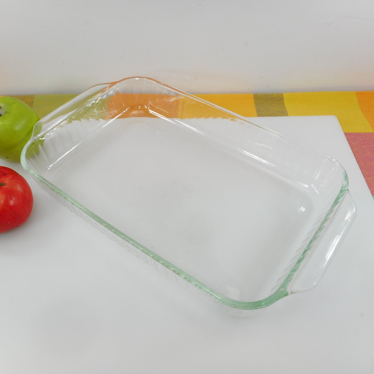 Pyrex Clear Glass USA 3 Quart Casserole Lasagna Dish 233-S