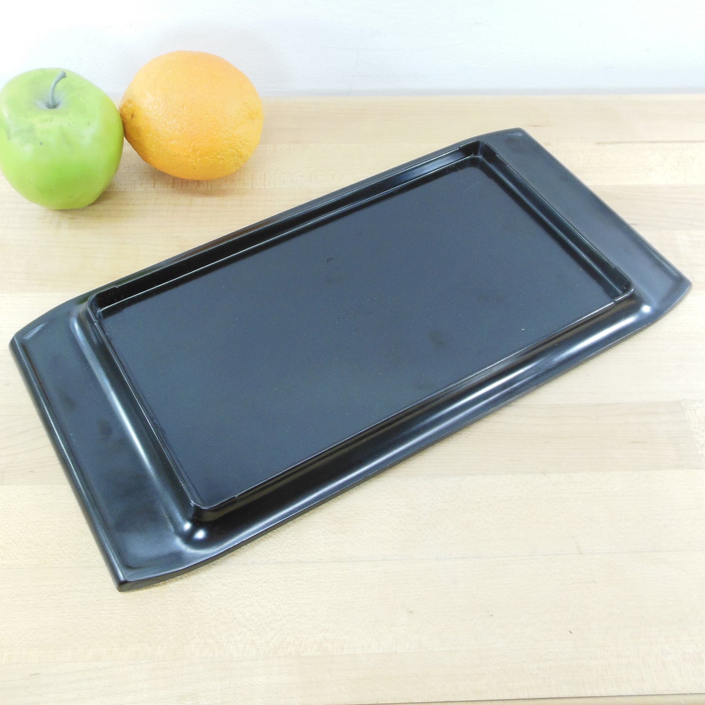 Pyrex USA 6960-T Faux Wood Melamine Serving Tray Vintage