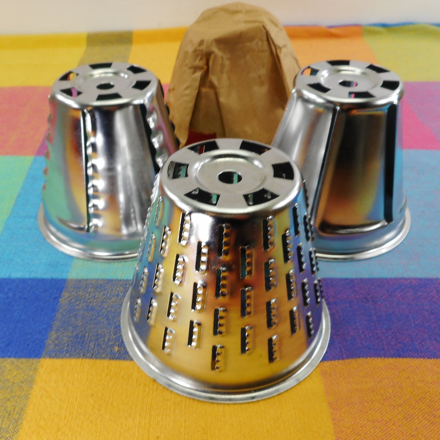 Rival Vintage Salad Maker Replacement Shredder Grater Stainless Cones N1 N2 N3 - Your Choice