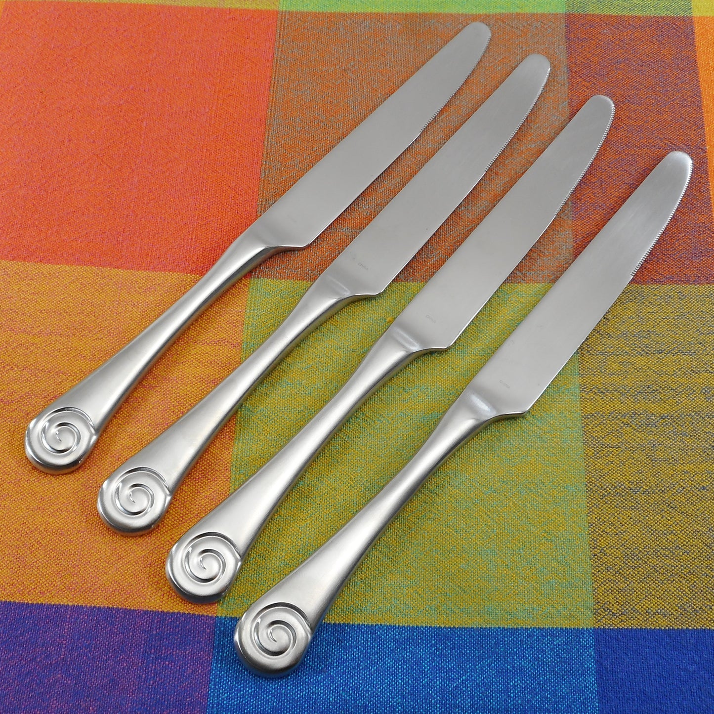Robert Welch Satin Stainless Ammonite - 4 Knives