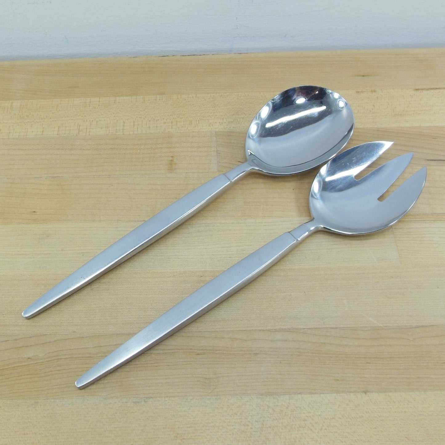 Stanley Roberts Japan Astro Stainless Flatware - Salad Server Set