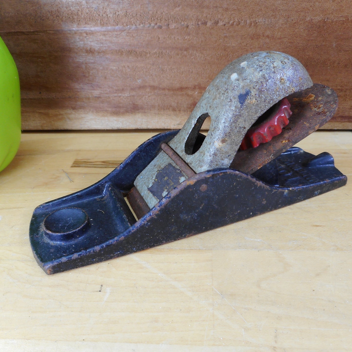 Stanley Block Plane 102 Red Black - Unrestored