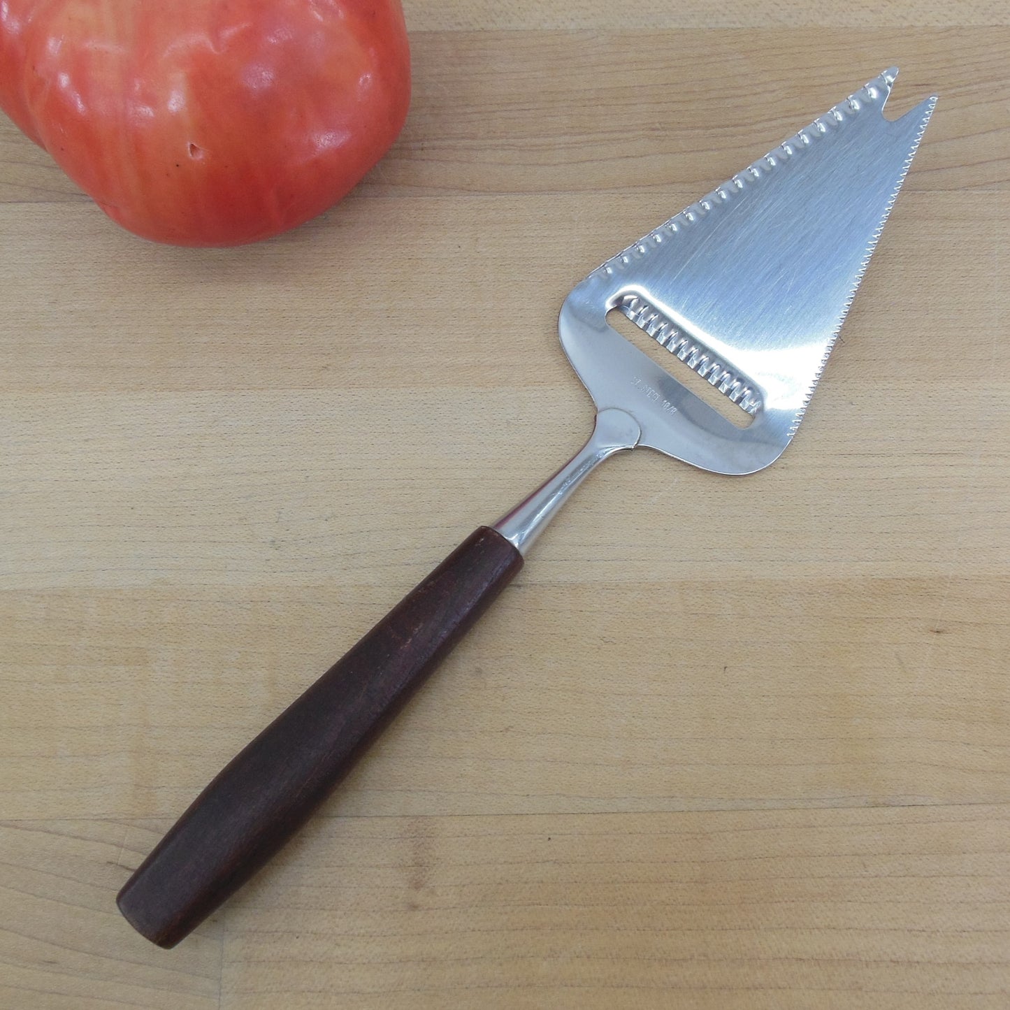 Unbranded Sweden Norway Type Cheese Plane Slicer Cutter Serrated Stainless Vintage