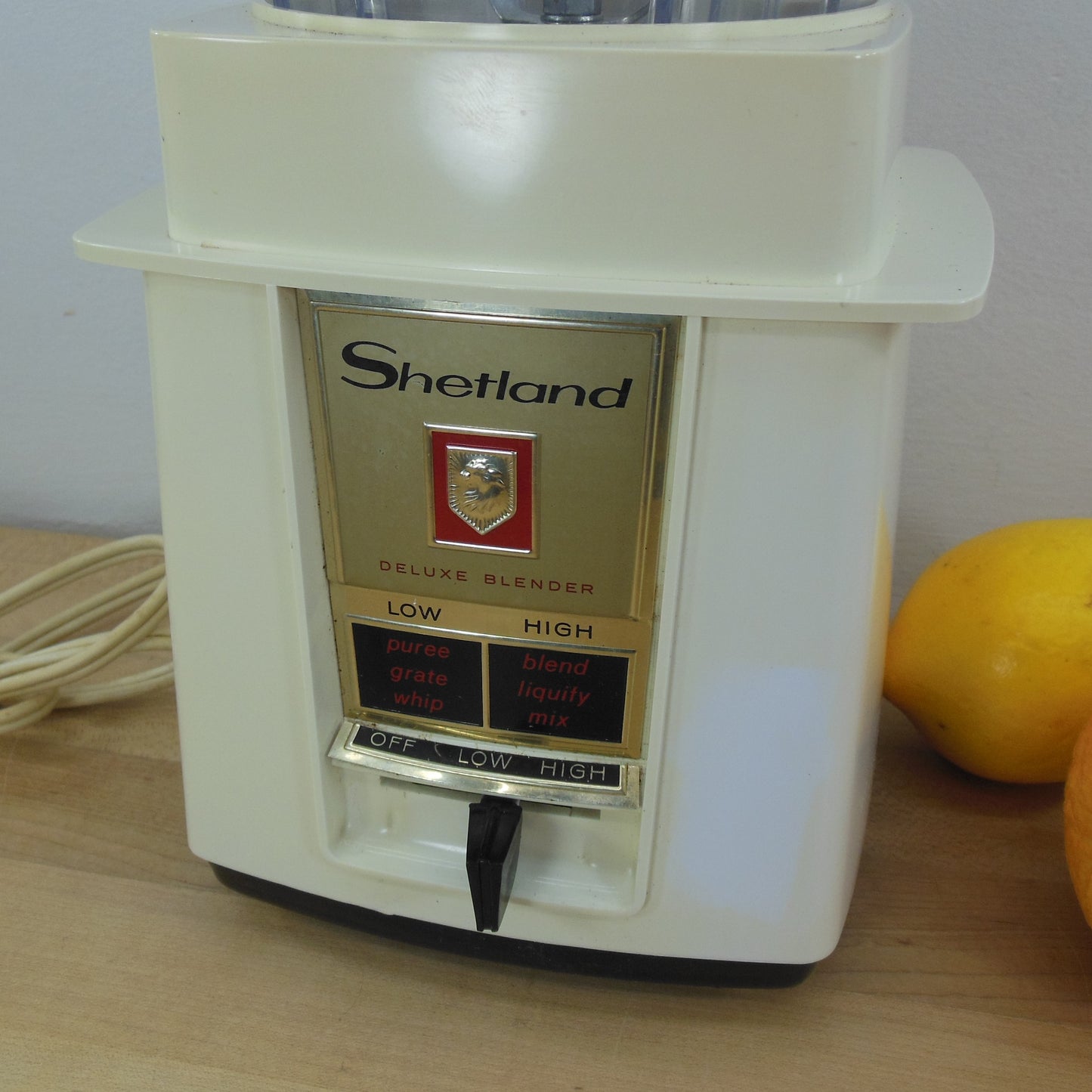 Shetland 1967 Kitchen 2 Speed Deluxe Blender Model 9101 Vintage
