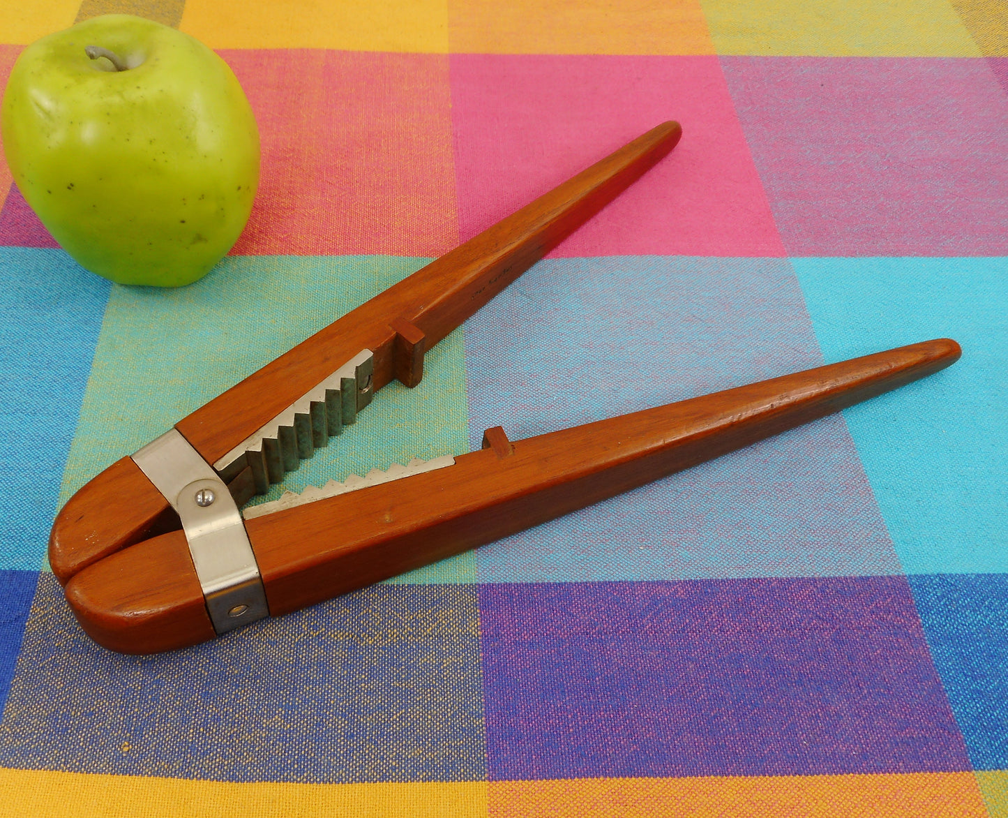 Sowe Sweden Vintage MCM Teak Wood Nutcracker 1960's