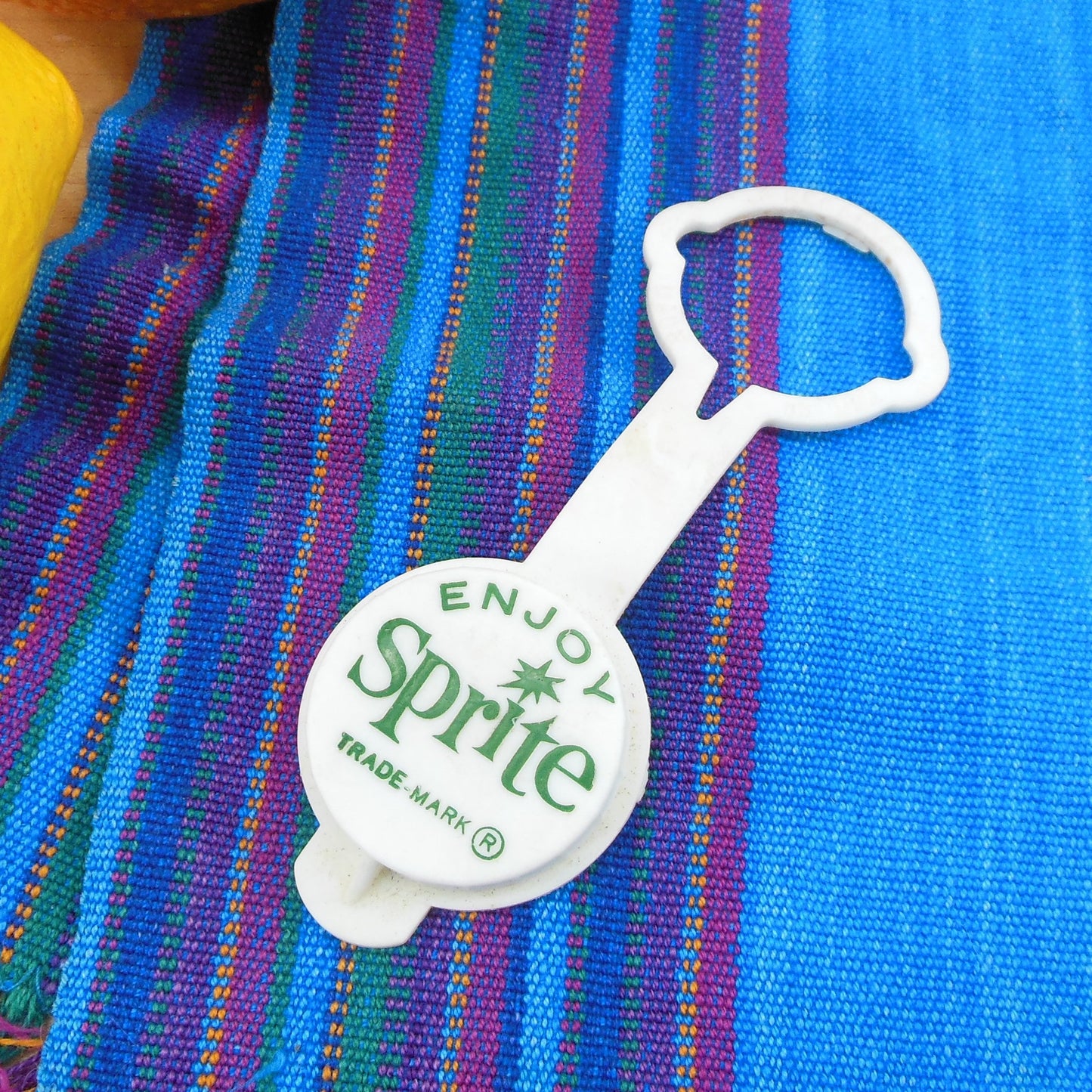 Enjoy Sprite Vintage Plastic Bottle Replicap Cap Snap Seal