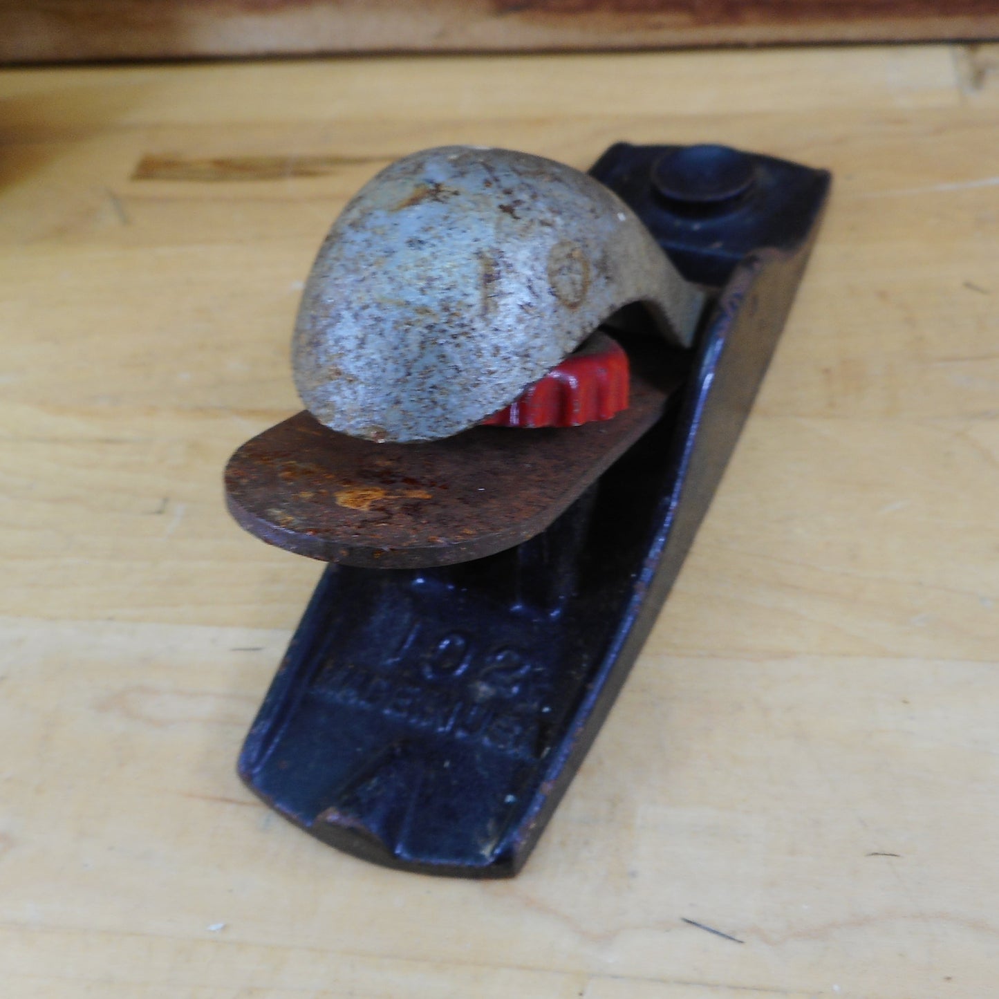Stanley Block Plane 102 Red Black - Unrestored Vintage