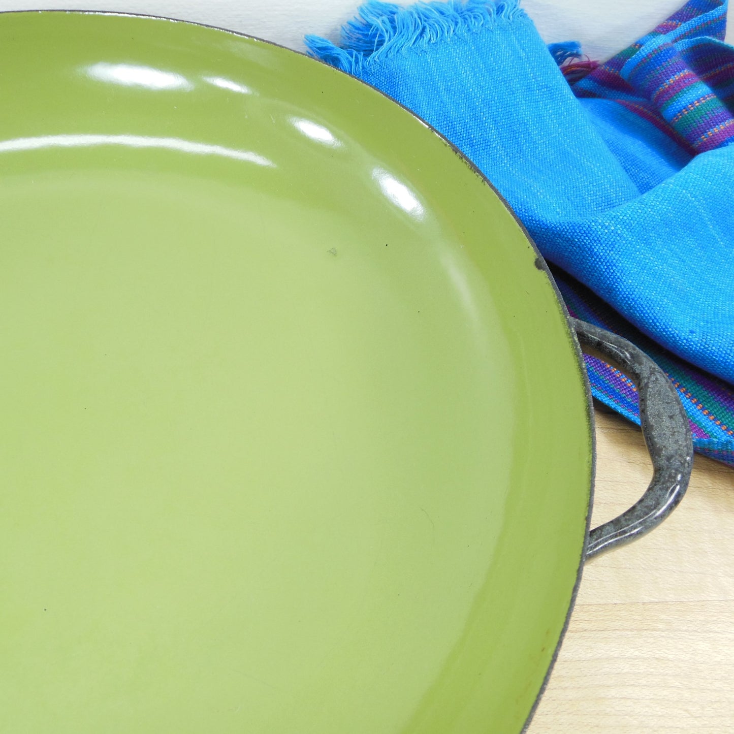 Unbranded Enamelware Sizzling Au Gratin Pans - Autumn Yellow Orange Green Interiors