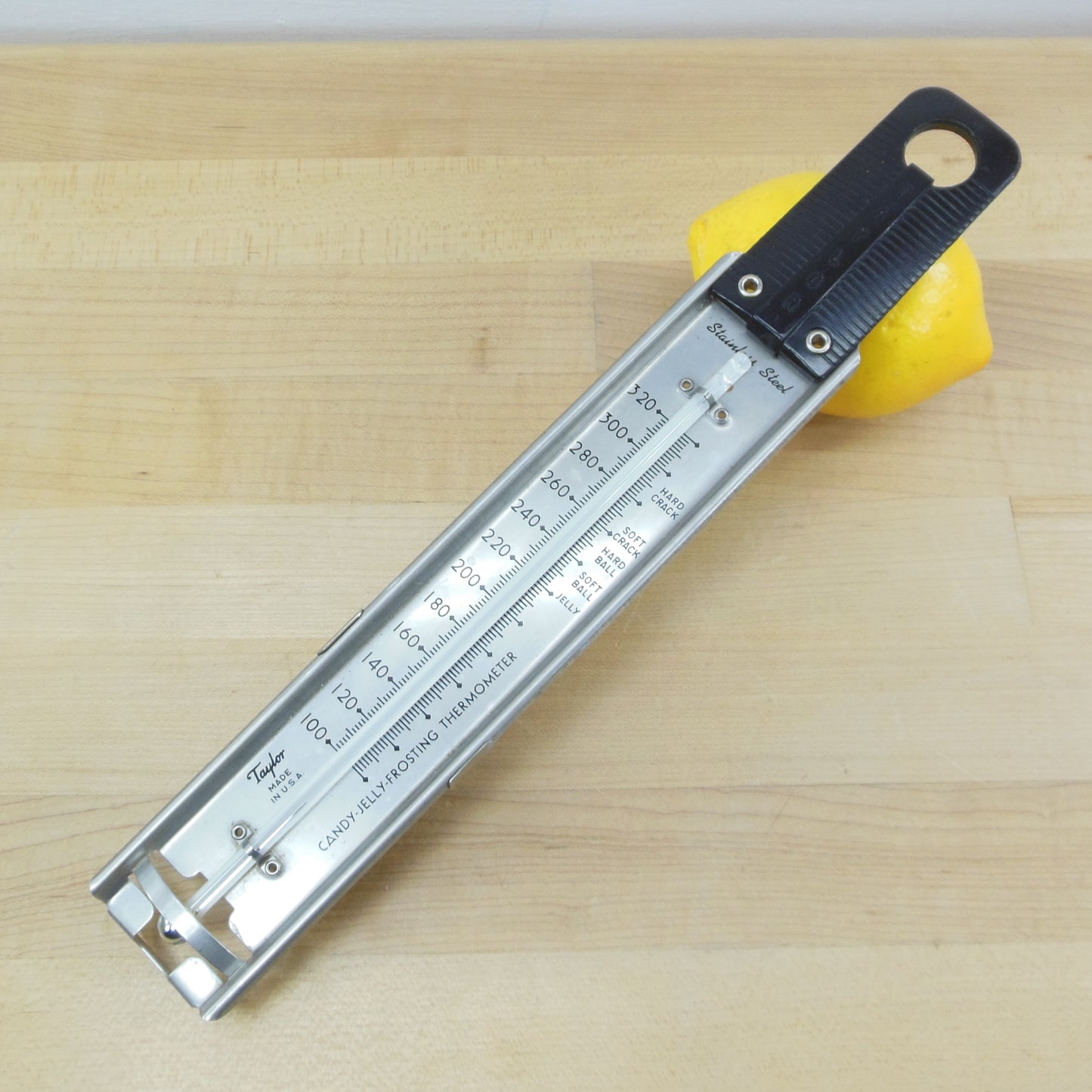 Taylor USA Stainless Cooking Thermometer - Candy Jelly Frosting