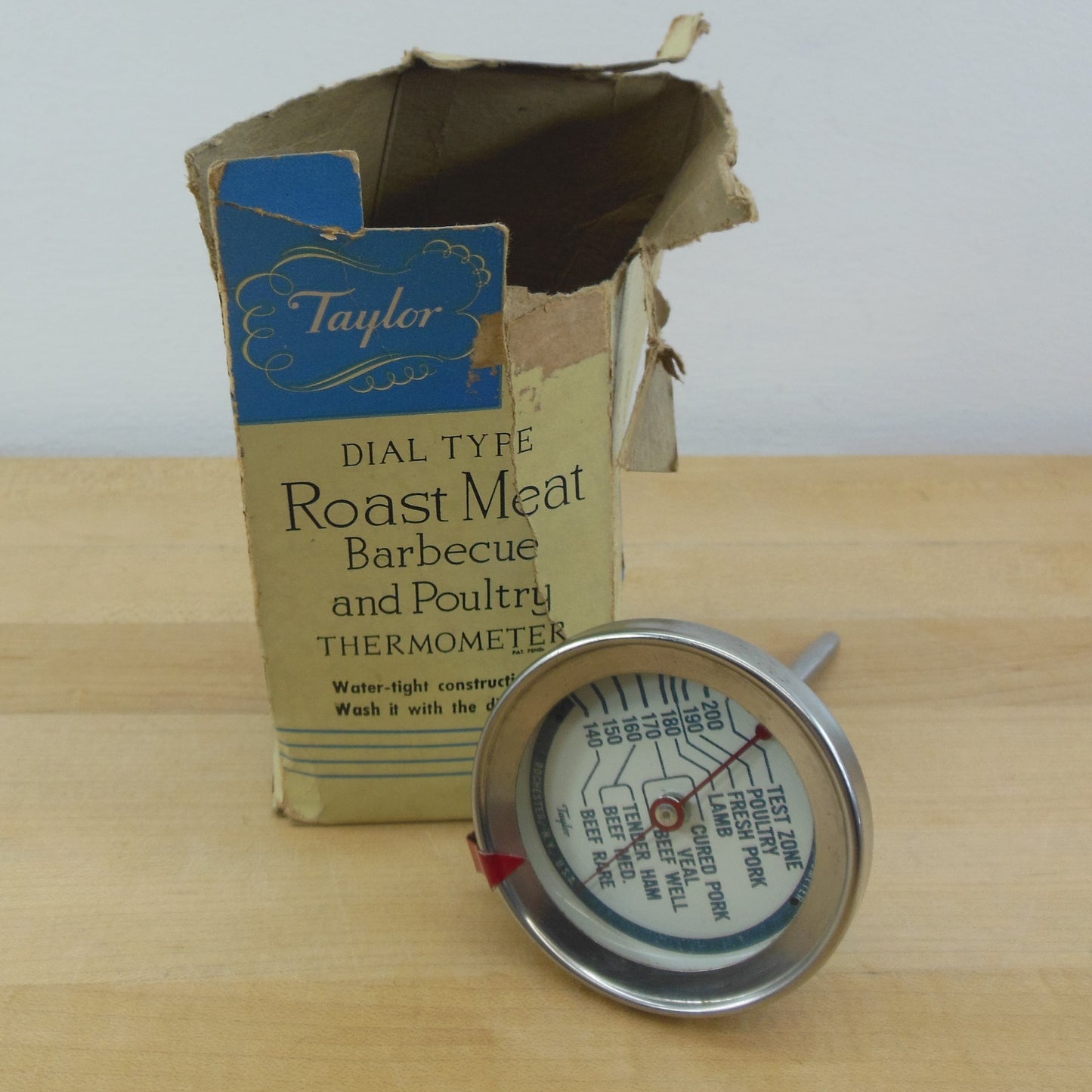 Taylor USA Watertight Dial Meat Thermometer