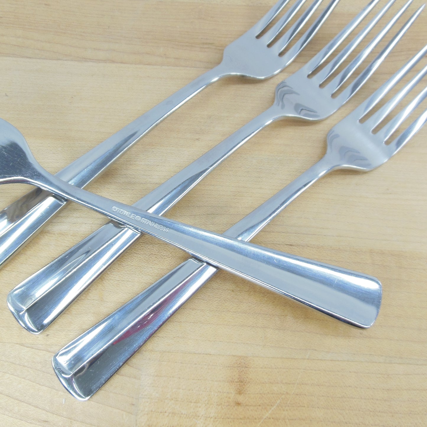 Towle Sadie Stainless Dinner Fork - 4 Set used