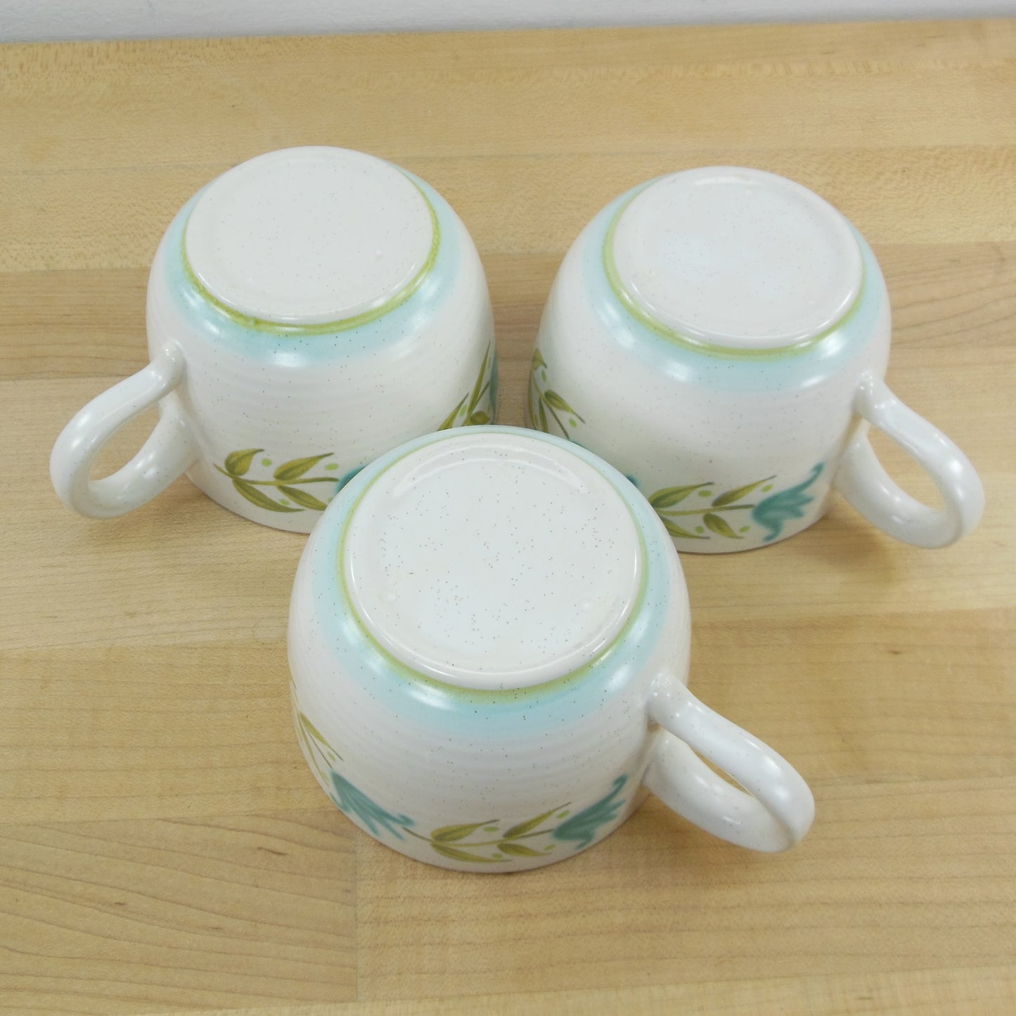 Franciscan Earthenware Tulip Time - 3 Cups Vintage Used