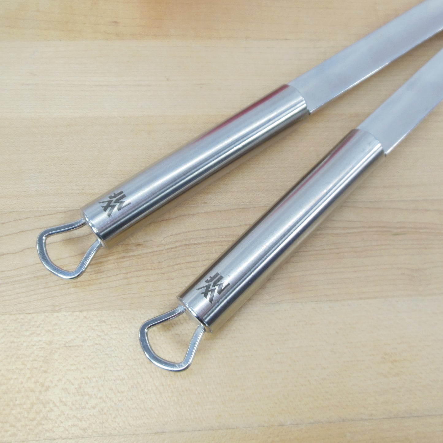 WMF Stainless BBQ Grilling Spatula Fork Faces used