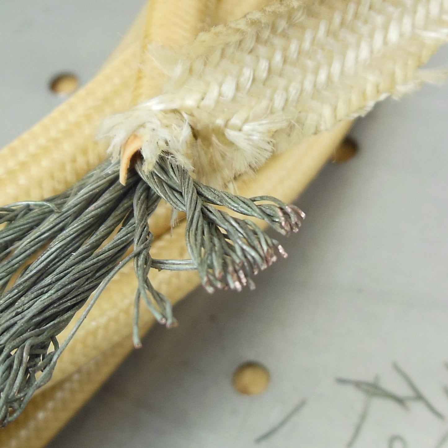 Marine Vintage 27' Primary Coated Copper Wire 5/16"  Tin Coated