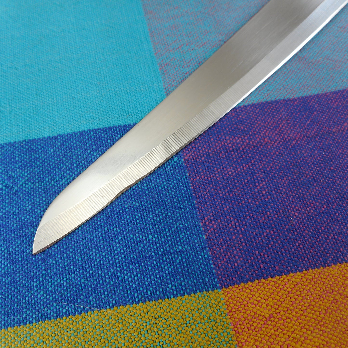 Wilkinson Sword Slicing Carving Knife 8" Stainless Curved Blade - No Sharpener Vintage