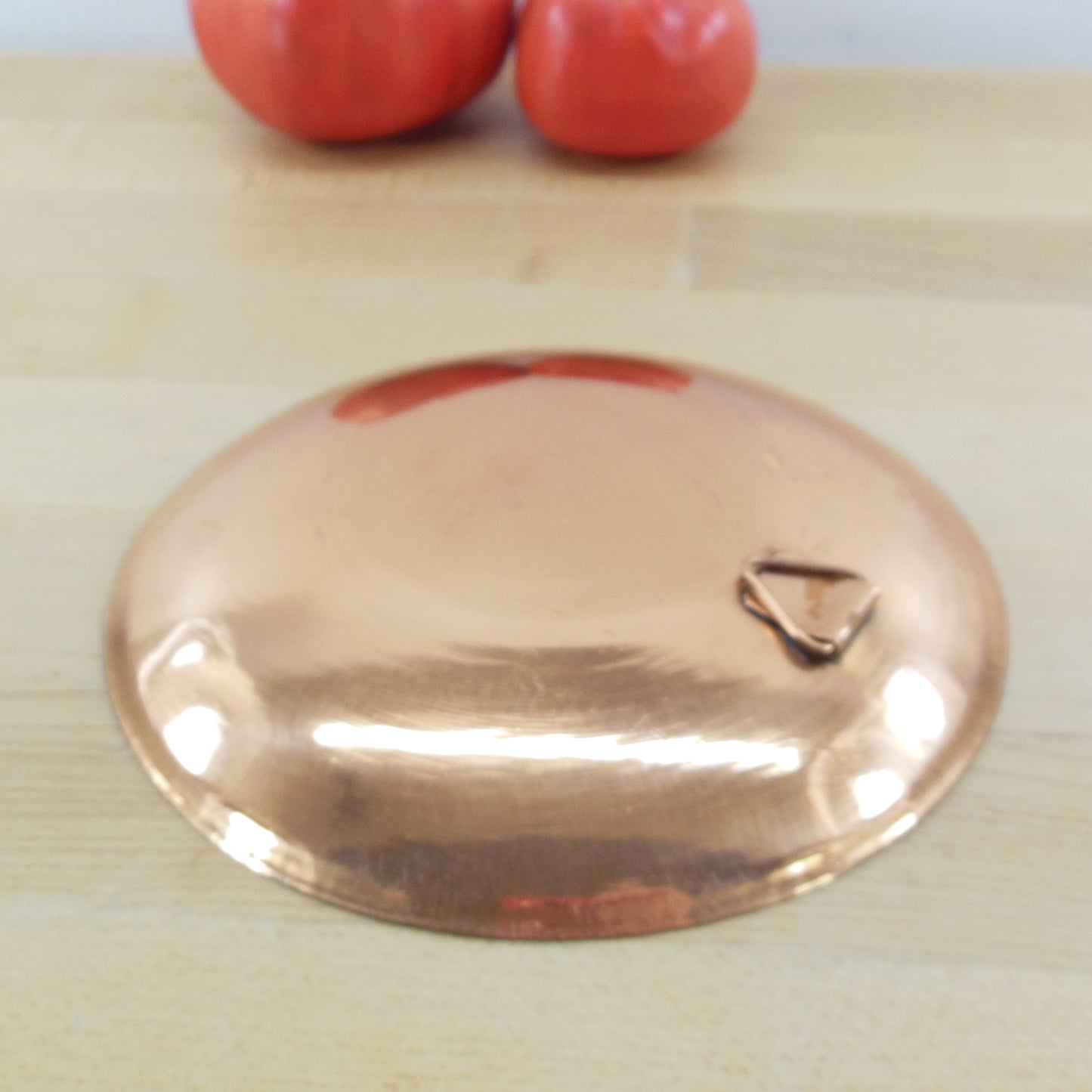 Southwest Motif Spider Copper Brass Wall Art Bowl Dish Used Vintage