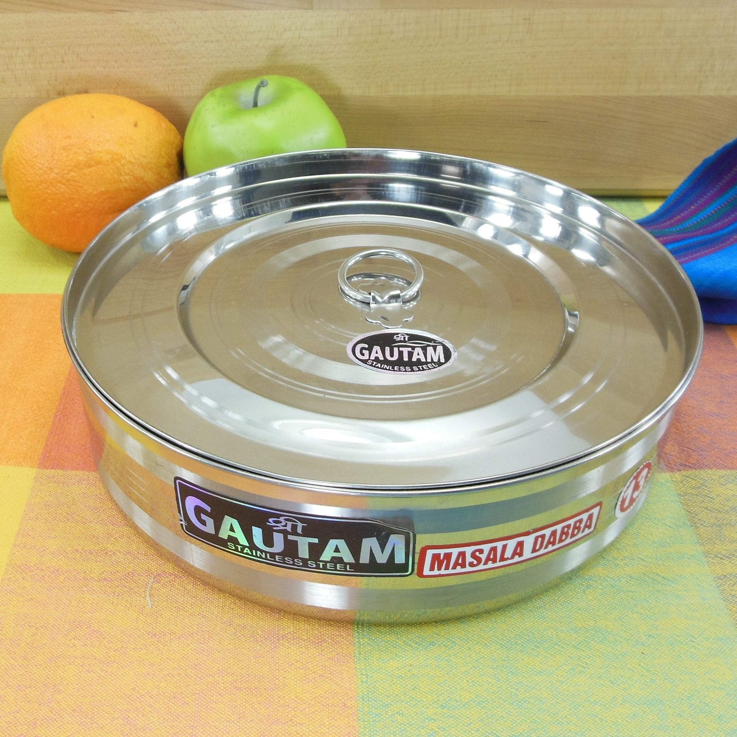 Gautam Masala Dabba Stainless Steel Spice Container