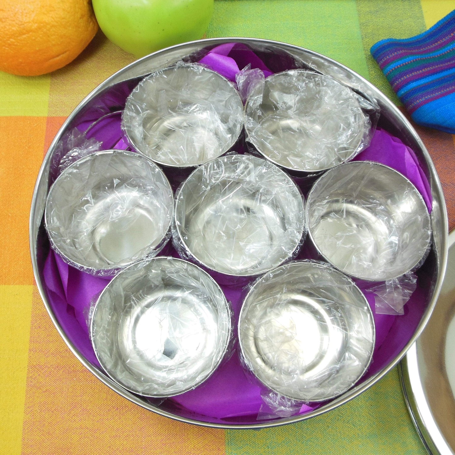 Gautam Masala Dabba Stainless Steel Spice Container New