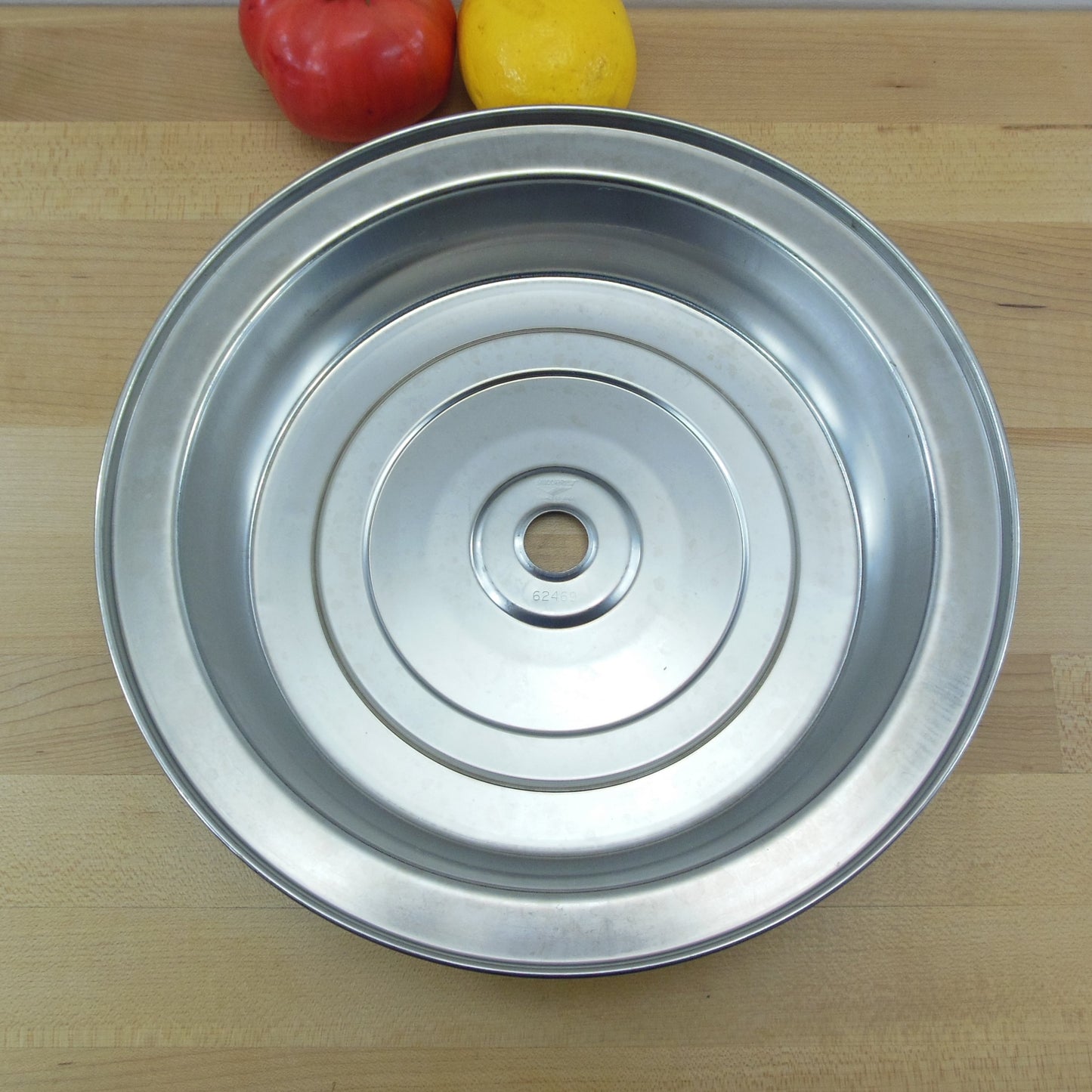 Vollrath USA Stainless Steel 11" Plate Cover 62469 Used