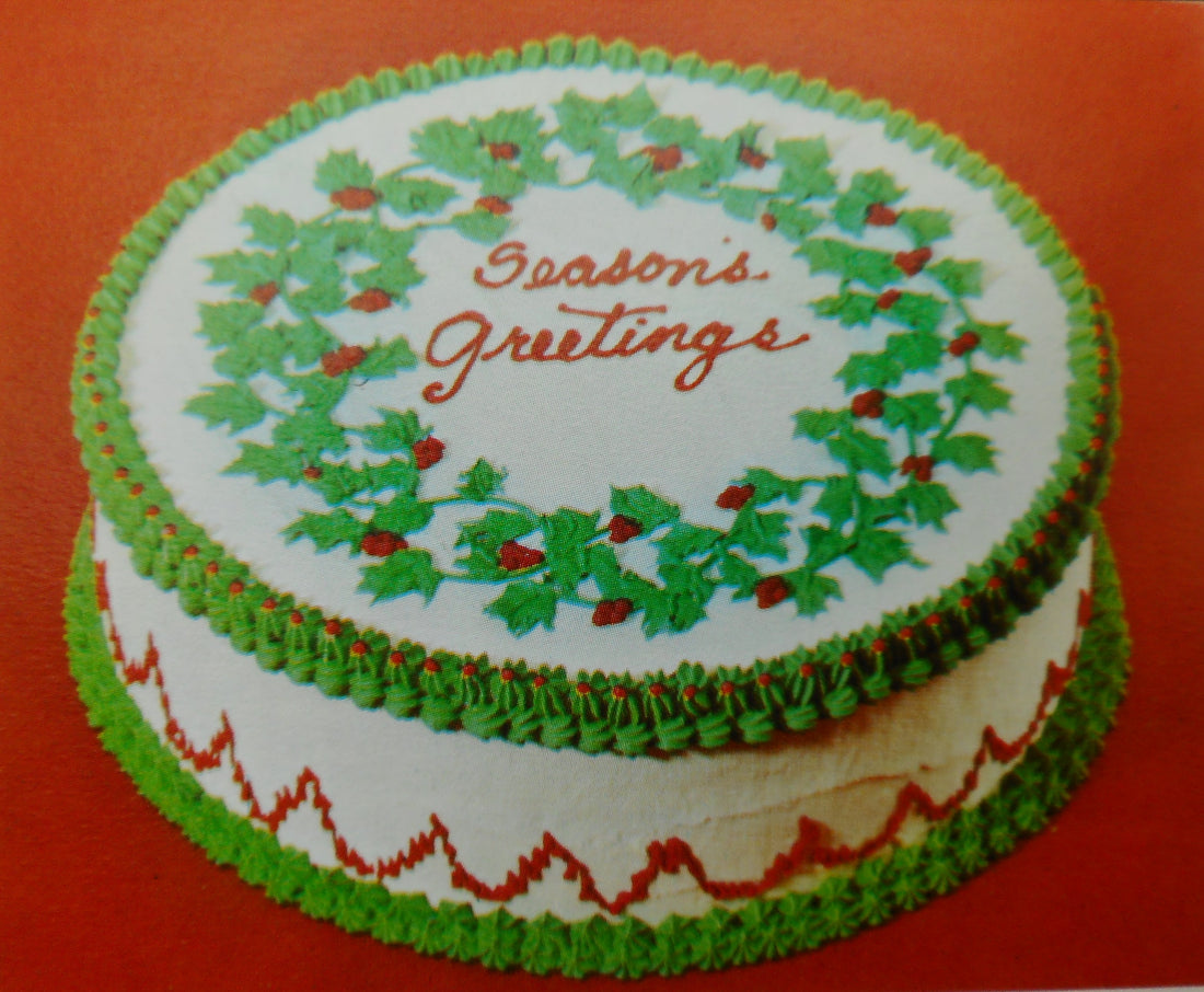 Seasons Greeting Cake