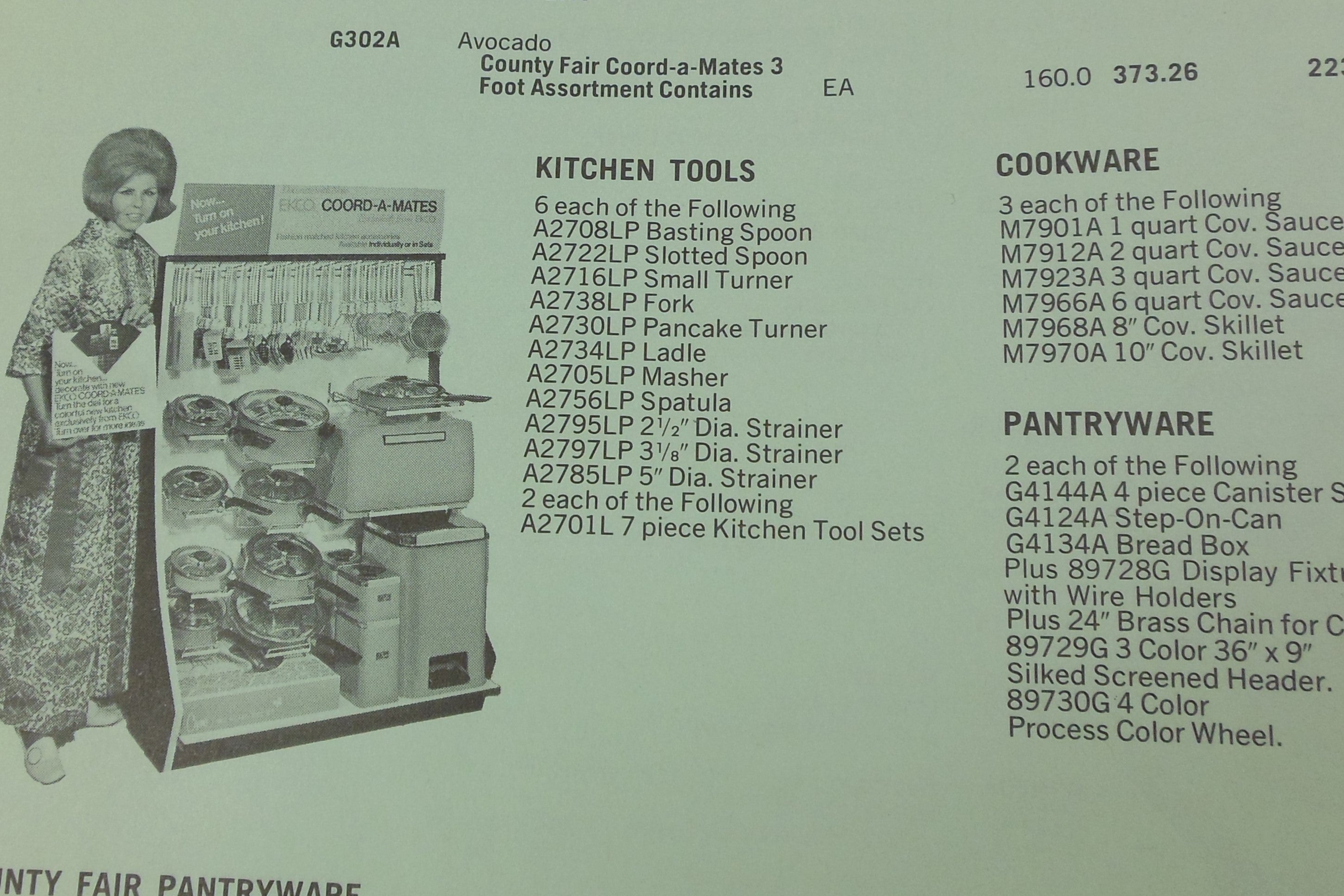Ekco 1971 Dealer Catalog - County Fair Utensils Cookware Pantryware ...