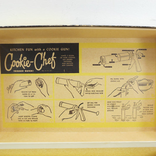 1950's Vital Products Cookie-Chef Gun Press Instructions