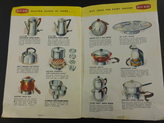 1953 West Bend Electric Kitchen Appliances Advertisement