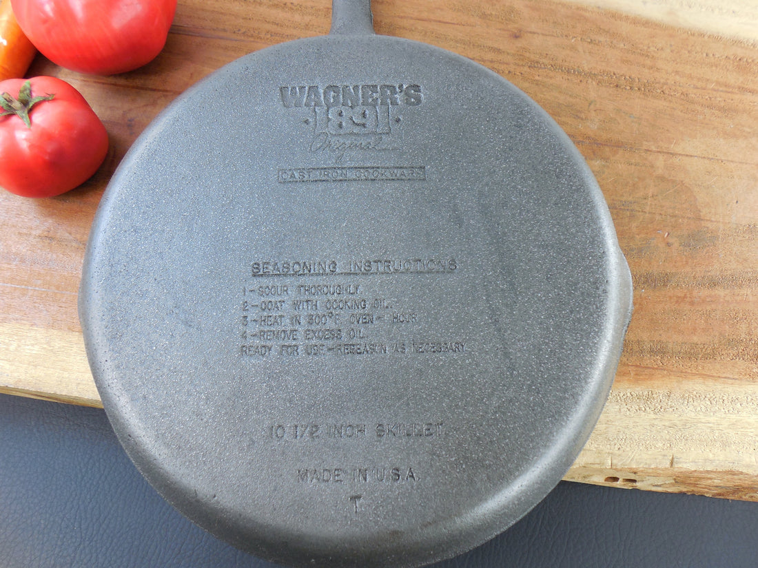 Wagner's 1891 Cast Iron Cookware Skillet - Is Not Antique...