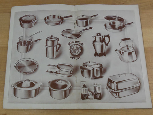 1937 Super Maid Line of Aluminum Cookware