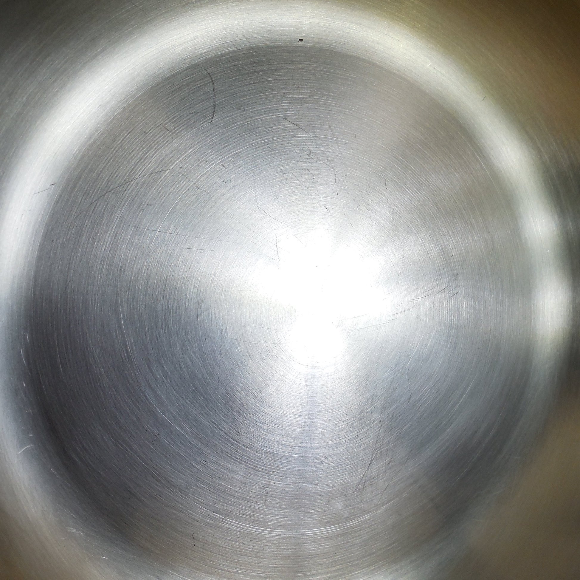 All-Clad USA Stainless Tri-Ply 10" Fry Pan Skillet Cleaned Polished
