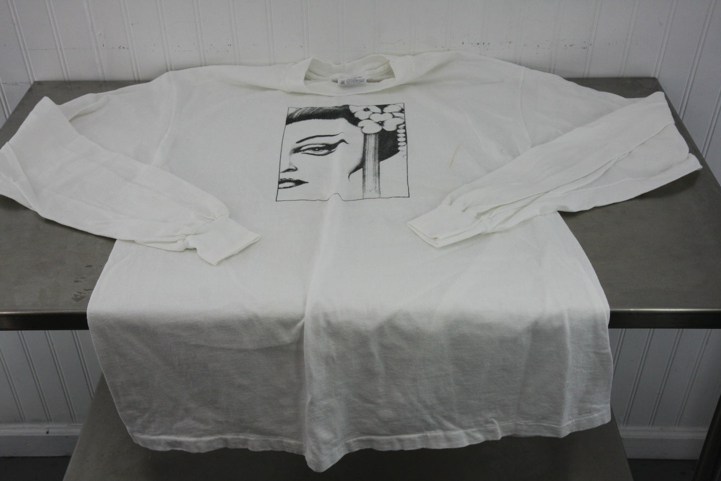 Two Vintage Elsen Associates Stagehand Promo Long Sleeve Shirts Theatre Stage