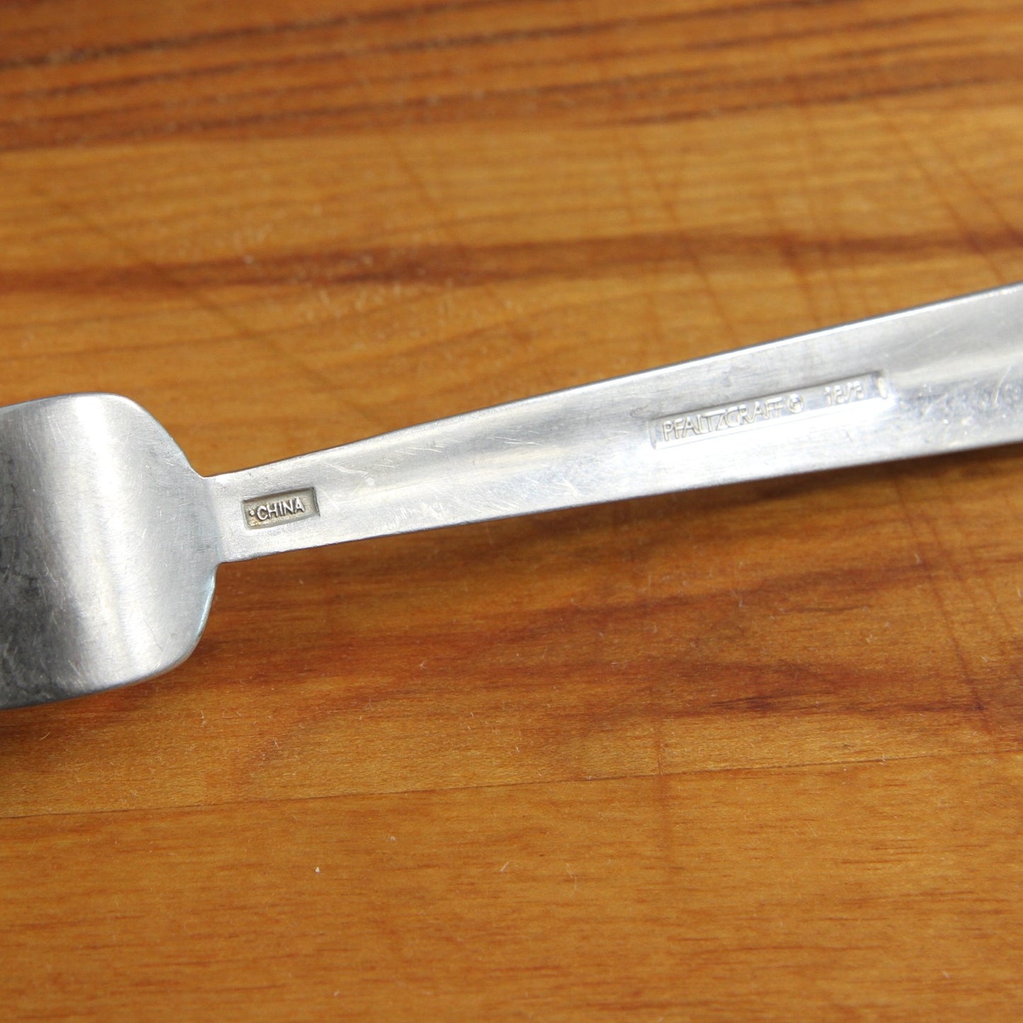 Pfaltzgraff Chalfonte Stainless Steel Salad Fork Glossy 6 7/8"