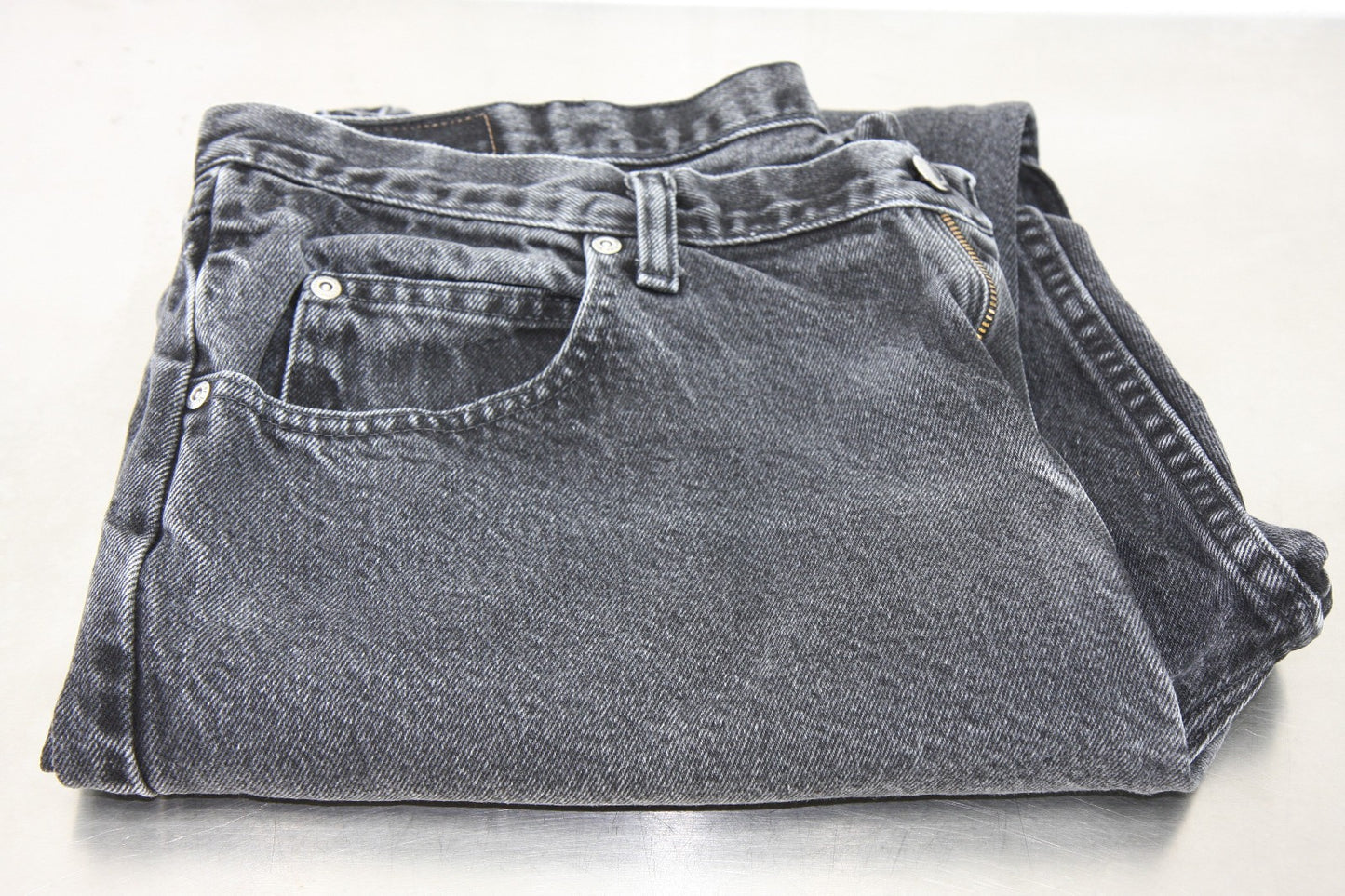 Wrangler Black Mens Jeans 38x34 Relaxed Fit