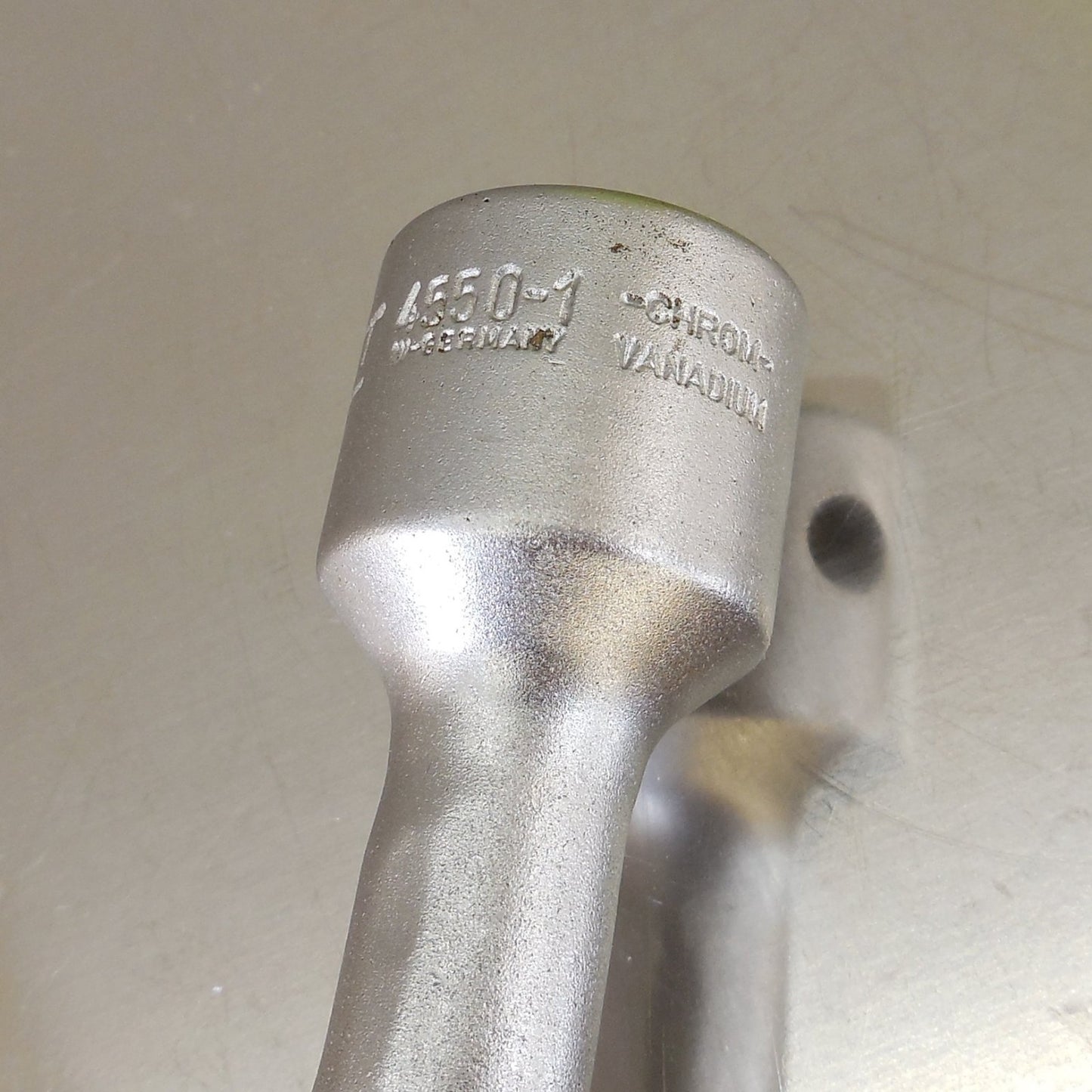 Vtg. 1995 Hazet Mercedes Diesel Injecter Line Nut 1/2" Ratchet Wrench 4550-1