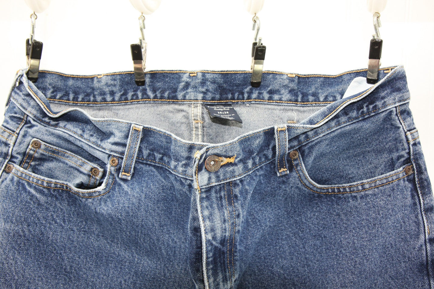 Faded Glory Mens Blue Jeans 38 X 34 Two Pair