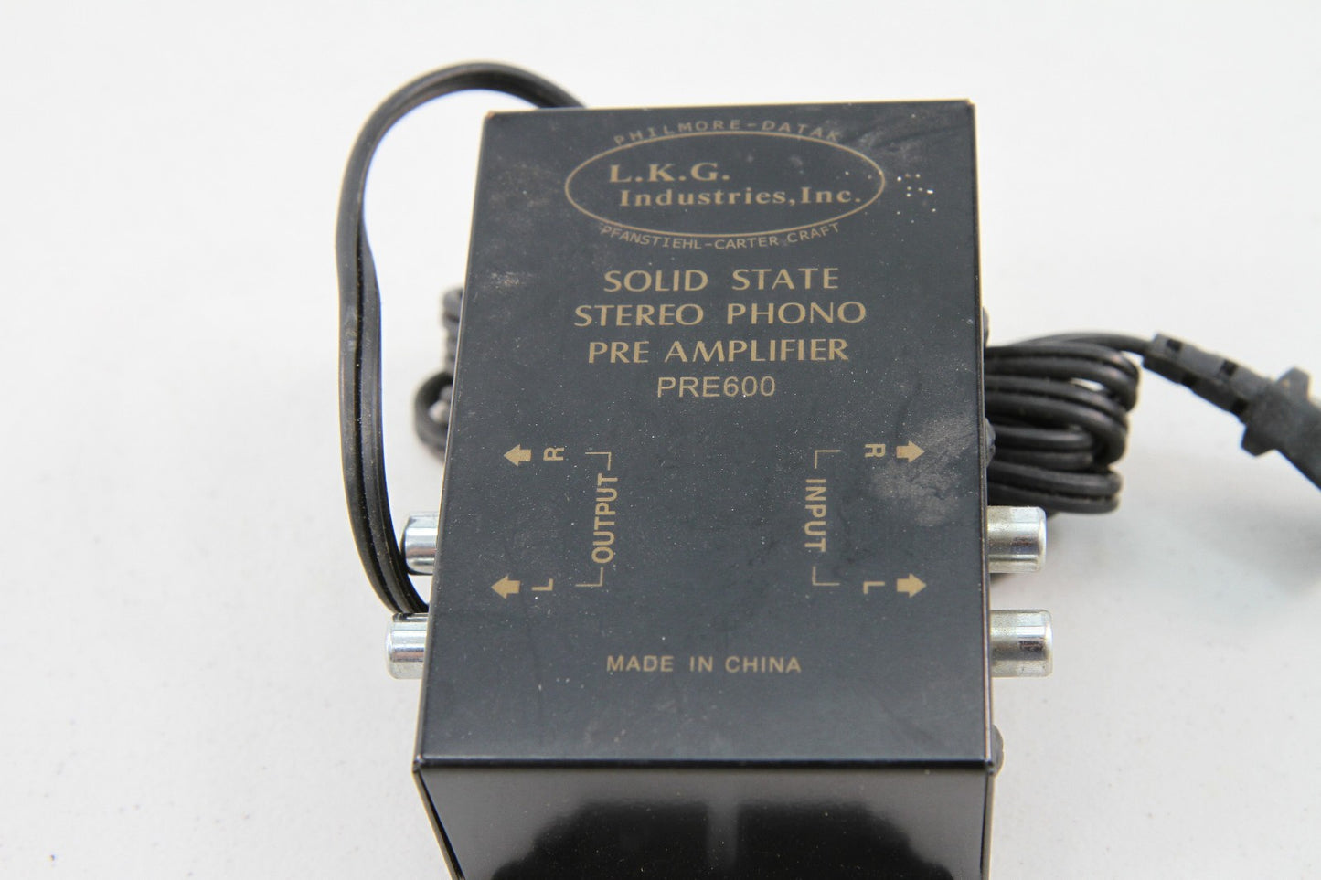 LKG Industries Philmore-Dattak Solid State Phono Pre Amplifier PR600