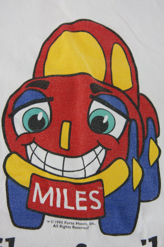 Vintage Tee Shirt Sarasota Opera House Miles of Smiles HIV/AIDS Thriftlodge 1995