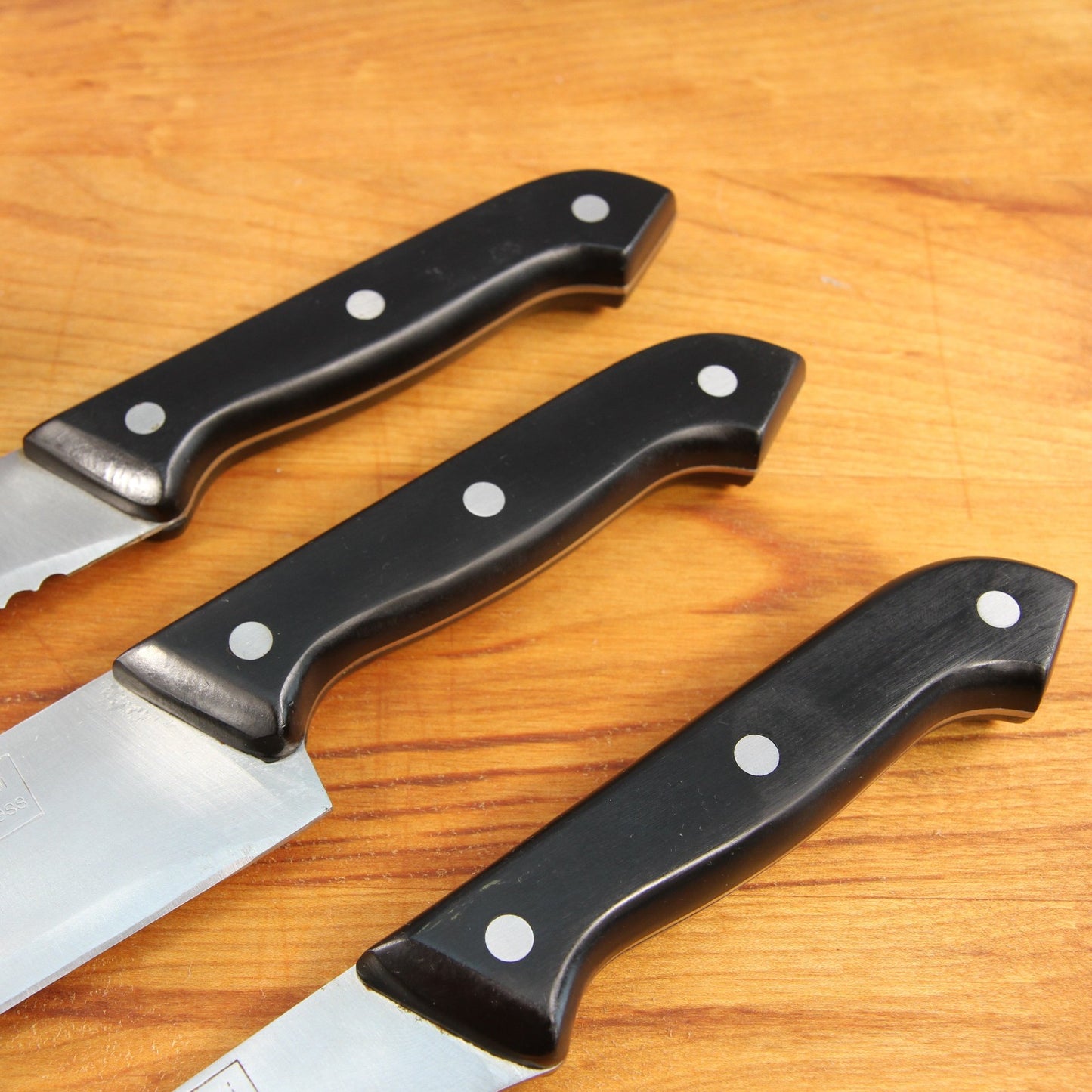 Slitzer Rostfrei Stainless Steel Kitchen Knife Set of Three 12 1/2"