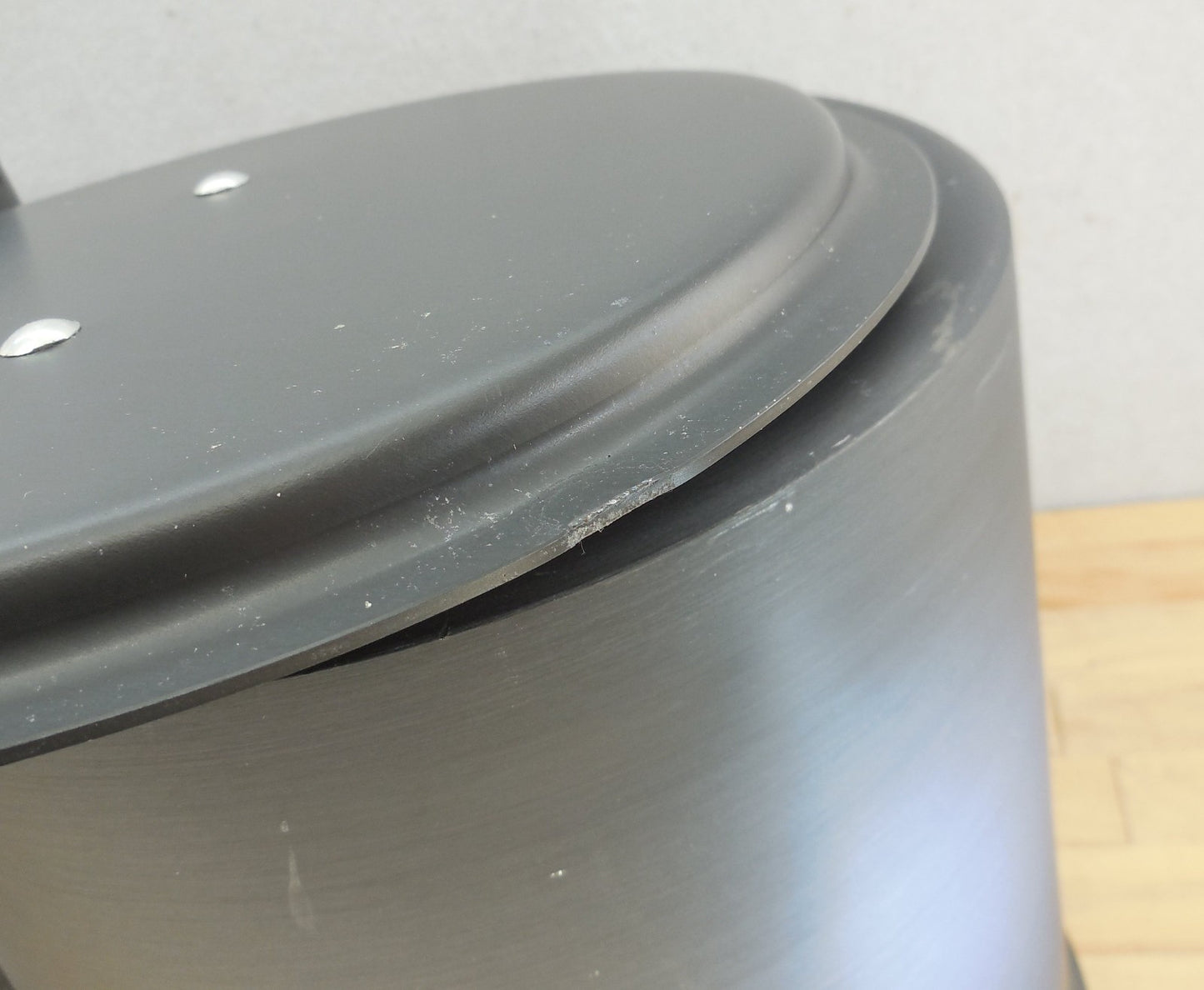 Calphalon Toledo Ohio Commercial Cookware 12 Quart Qt Stock Pot & Steamer Insert