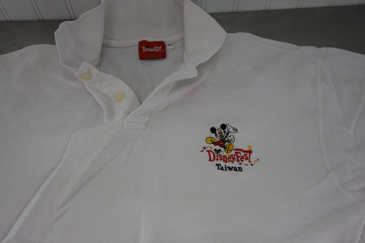 3 Vintage 1990s Stagehand Polo Shirts from Disney-Fest Crew & Taiwan XL