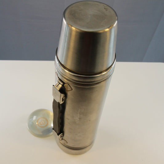 Vintage Hot-Cold-Champ Vacuum Bottle Stainless Steel Korea