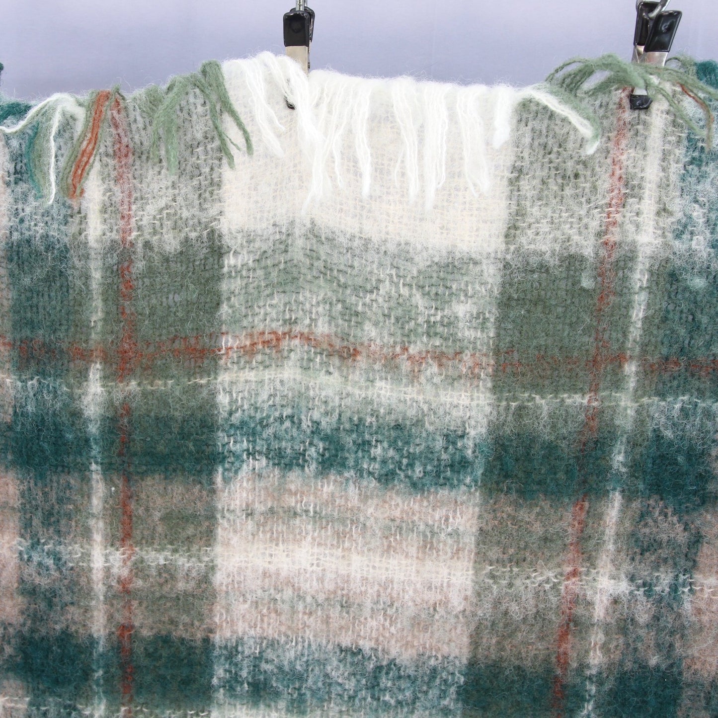 Spean Bridge Woollen Mills Wool Blend Throw Afghan 47"W X 64"L