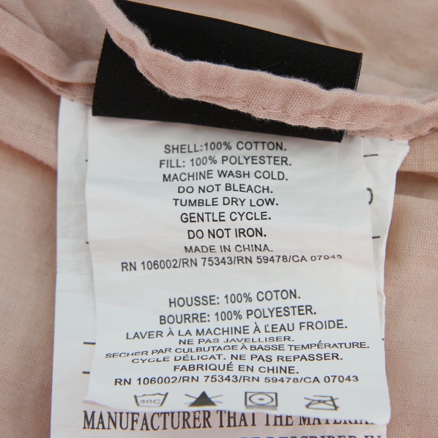 Cynthia Rowley Quilted Pink Bed Cover Bedspread 66 X 84 w/One Sham 21 X 27