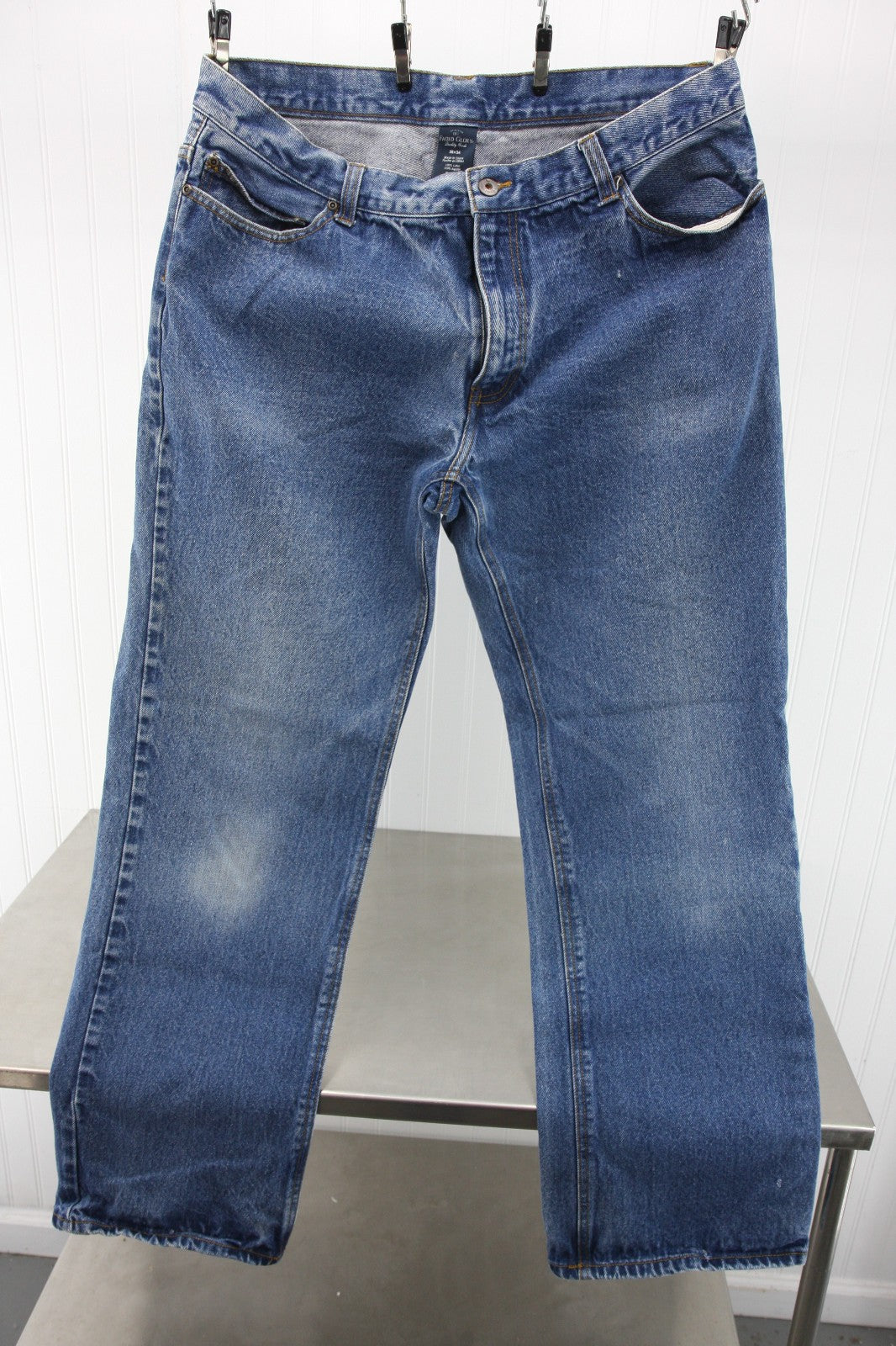 Faded Glory Mens Blue Jeans 38 X 34 Two Pair