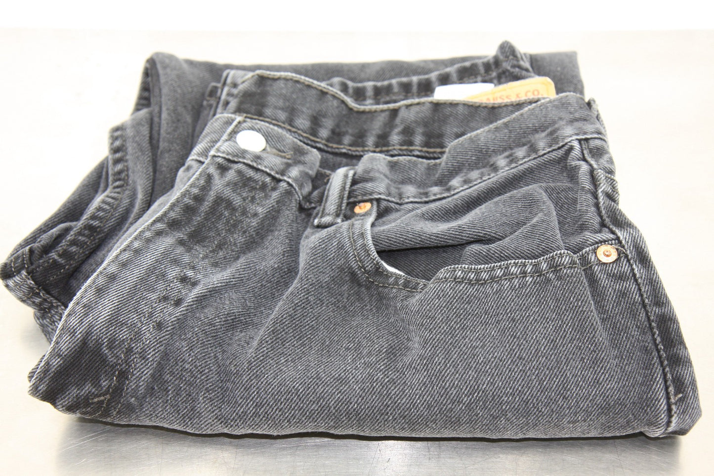 Levi Mens Black Jeans 38 X 34 Two Pair