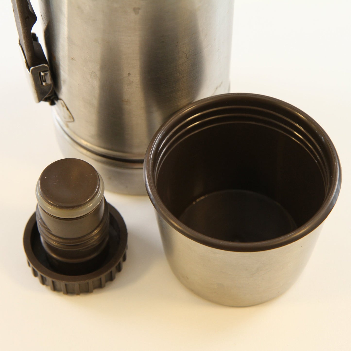 Vintage Hot-Cold-Champ Vacuum Bottle Stainless Steel Korea